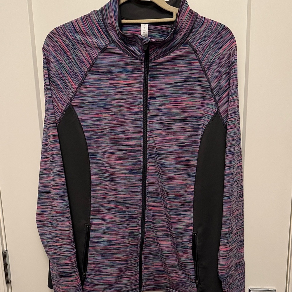 Ideology Striped Multicolor Jacket - image 1